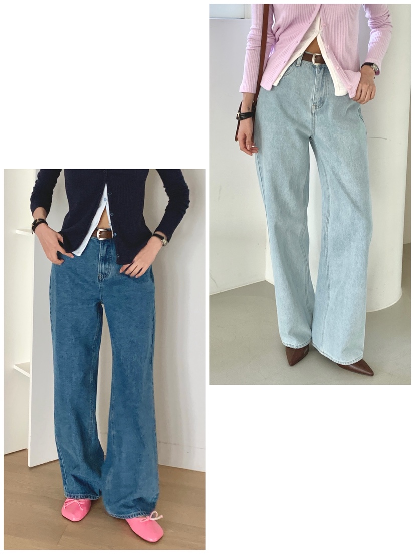 DAVICHI/D.SECOND韓國代購女士新品時尚牛仔褲含隨機腰帶DAVICHI/D.SECOND牛仔褲