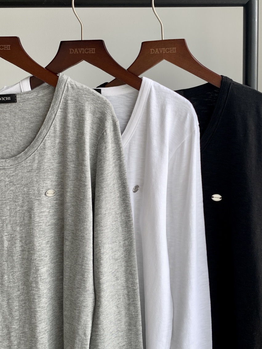 DAVICHI/D.SECOND韓國代購女士新品熱賣休閑職業長袖T恤DAVICHI/D.SECOND長袖T恤