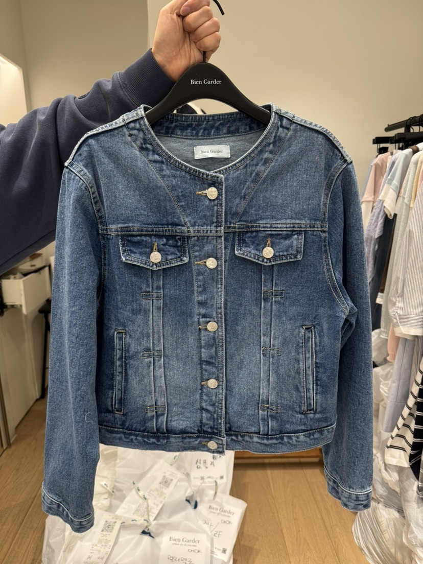 BIEN GARDER東大門代購女士新款熱賣人氣職業推薦夾克褶裥BIEN GARDER夾克圖色1