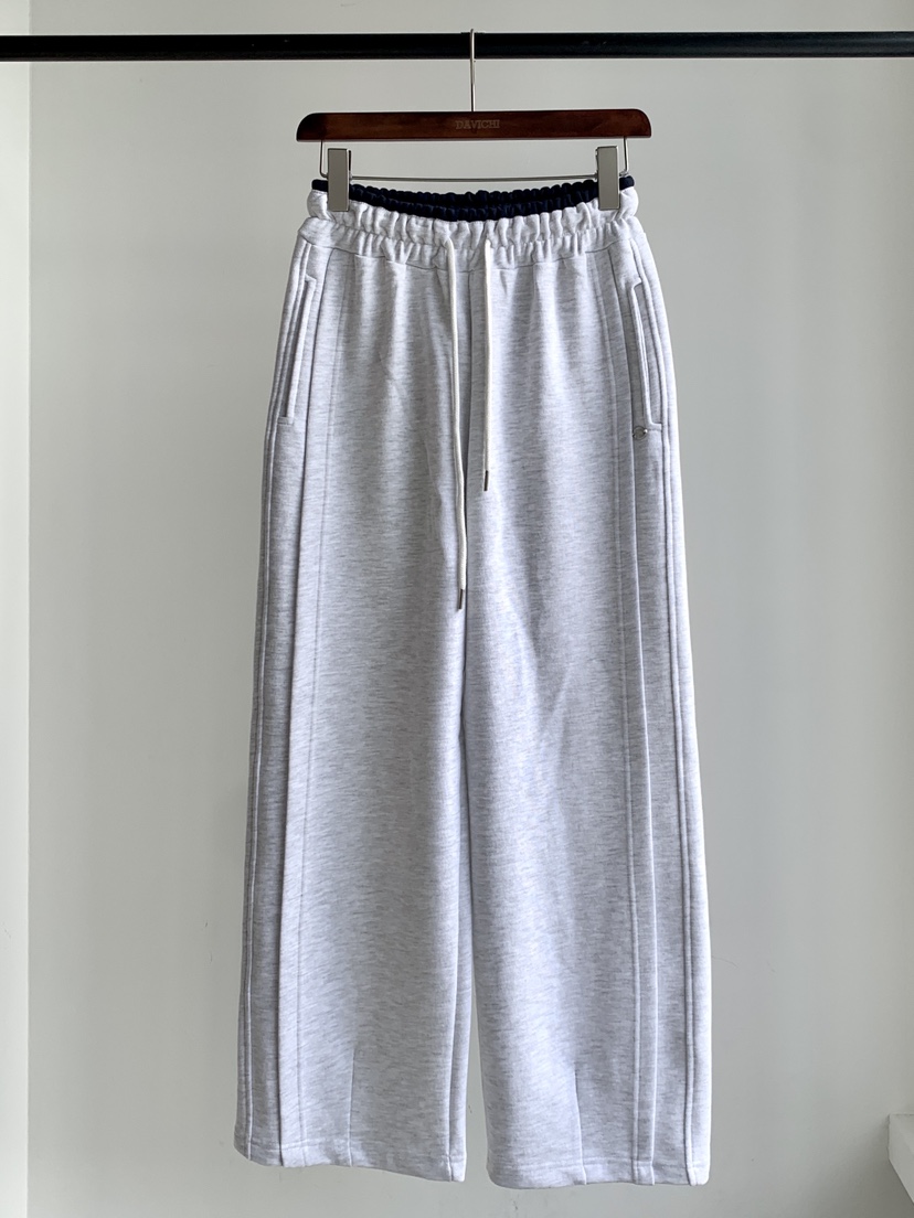 DAVICHI/D.SECOND東大門實拍女裝新款26春夏休閑褲腰帶DAVICHI/D.SECOND休閑褲圖色1