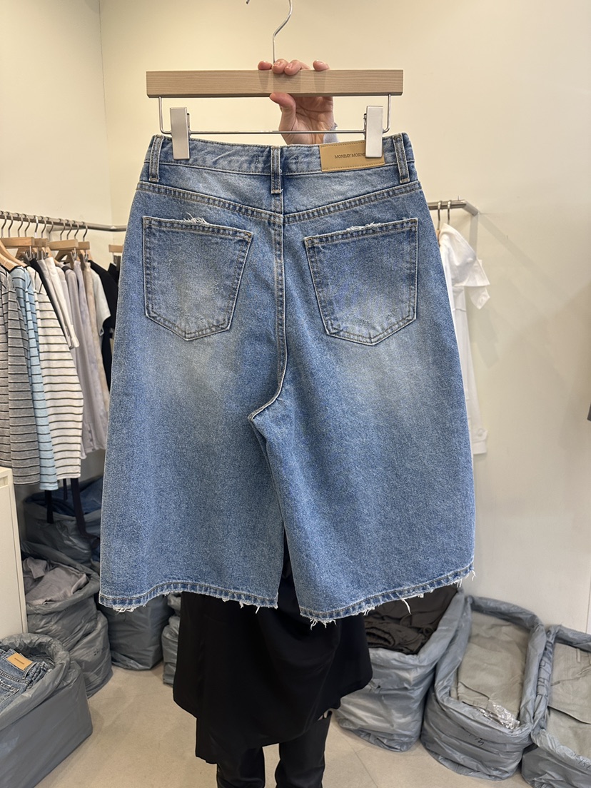 MONDAYMORING韓國代購女裝新款熱賣時尚26春夏休閑真品短褲MONDAYMORING短褲