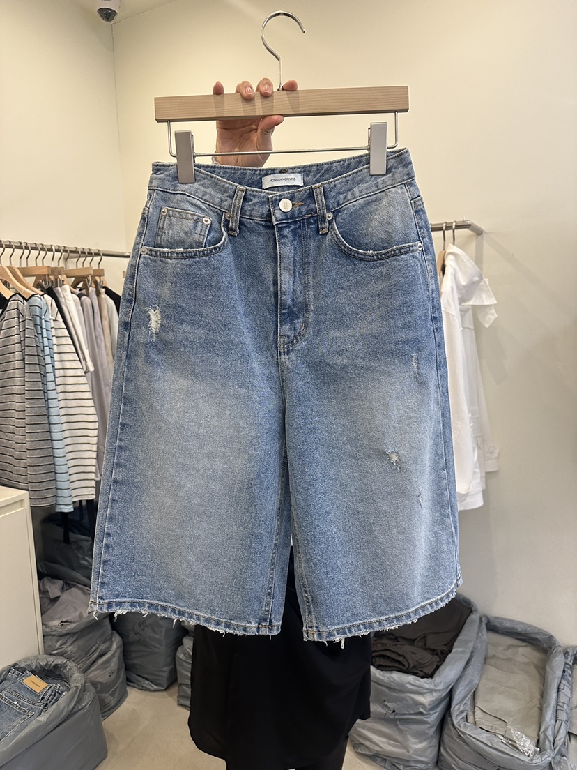 MONDAYMORING韓國代購女裝新款熱賣時尚26春夏休閑真品短褲MONDAYMORING短褲圖色1