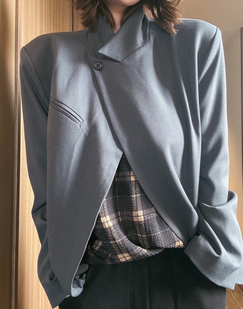 PARIS MATCH東大門實拍女裝新品推薦真品時尚休閑熱賣夾克PARIS MATCH夾克