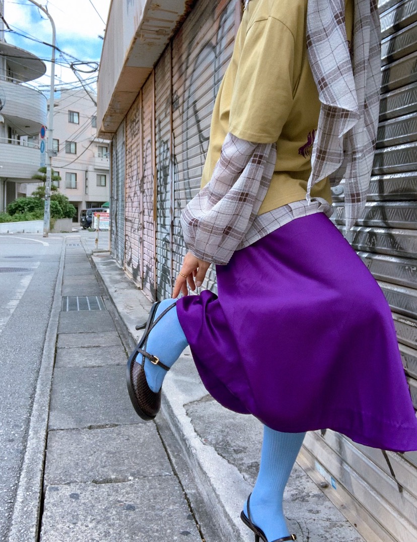 PARIS MATCH韓國代購女裝新款推薦時尚休閑26春夏職業長裙PARIS MATCH長裙