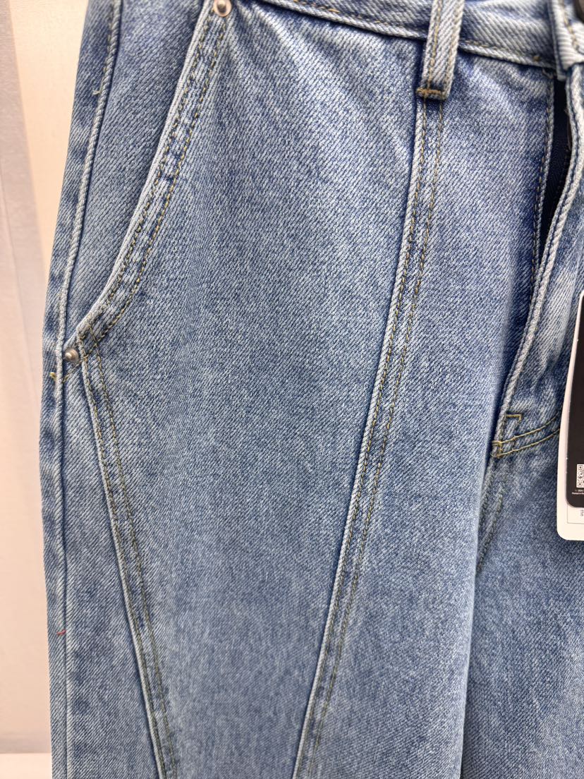 MILUI東大門實拍女裝新品職業推薦26春夏人氣熱賣時尚牛仔褲MILUI牛仔褲