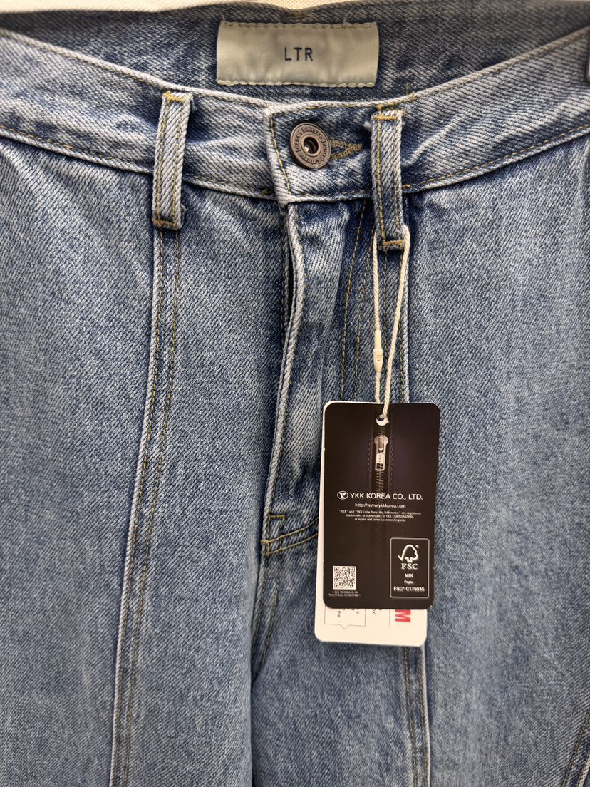 MILUI東大門實拍女裝新品職業推薦26春夏人氣熱賣時尚牛仔褲MILUI牛仔褲