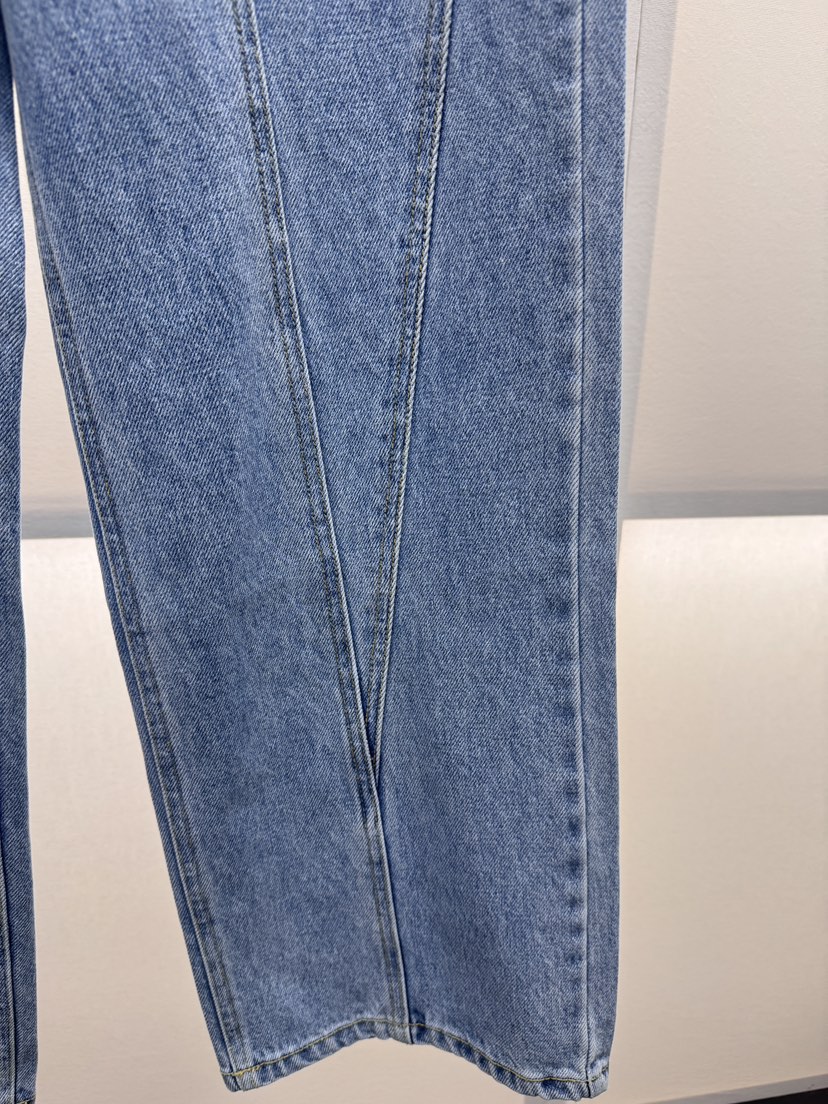 MILUI東大門實拍女裝新品職業推薦26春夏人氣熱賣時尚牛仔褲MILUI牛仔褲