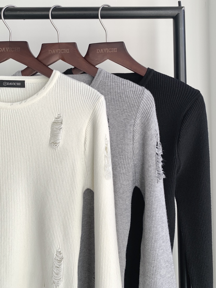 DAVICHI/D.SECOND東大門直郵女士新款熱賣推薦職業針織衫DAVICHI/D.SECOND針織衫