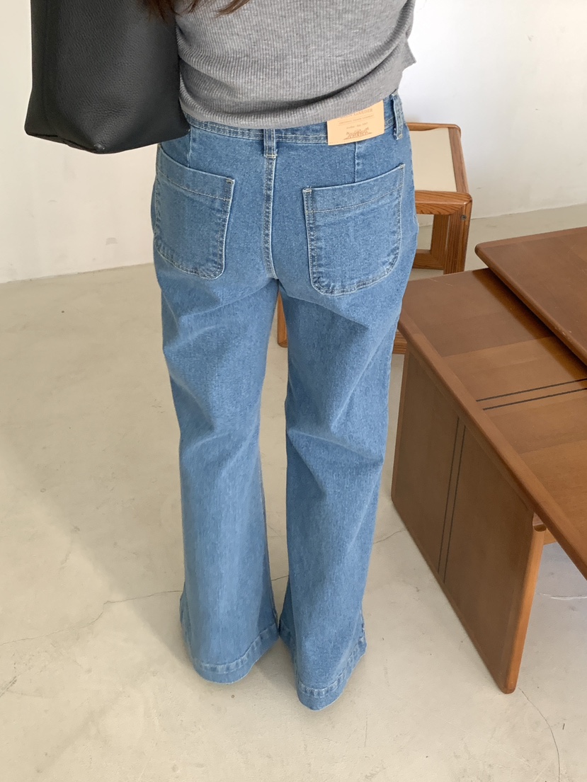 BIEN GARDER東大門直郵女士新品人氣職業時尚牛仔褲口袋BIEN GARDER牛仔褲