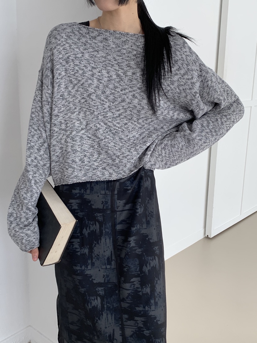 MILUI東大門實拍女士新品職業人氣休閑推薦26春夏時尚針織衫MILUI針織衫