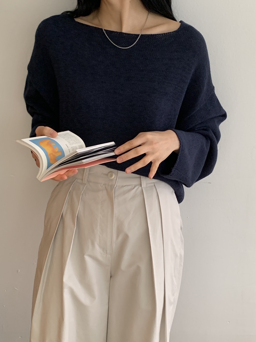 MILUI東大門實拍女士新品職業人氣休閑推薦26春夏時尚針織衫MILUI針織衫