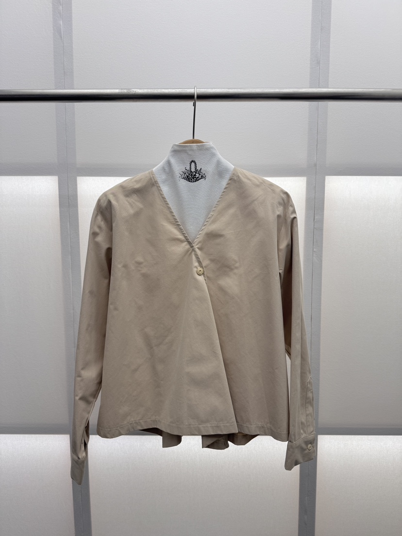 MILUI韓國直郵女裝新款熱賣26春夏人氣職業時尚襯衫蕾絲衫MILUI襯衫/蕾絲衫圖色1