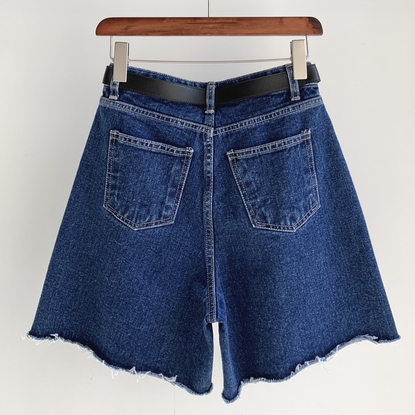 DAVICHI/D.SECOND韓國直郵女士新款時尚短褲含隨機腰帶DAVICHI/D.SECOND短褲