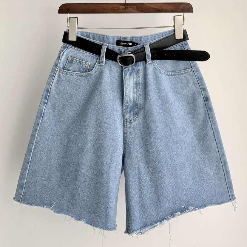 DAVICHI/D.SECOND韓國直郵女士新款時尚短褲含隨機腰帶DAVICHI/D.SECOND短褲圖色2