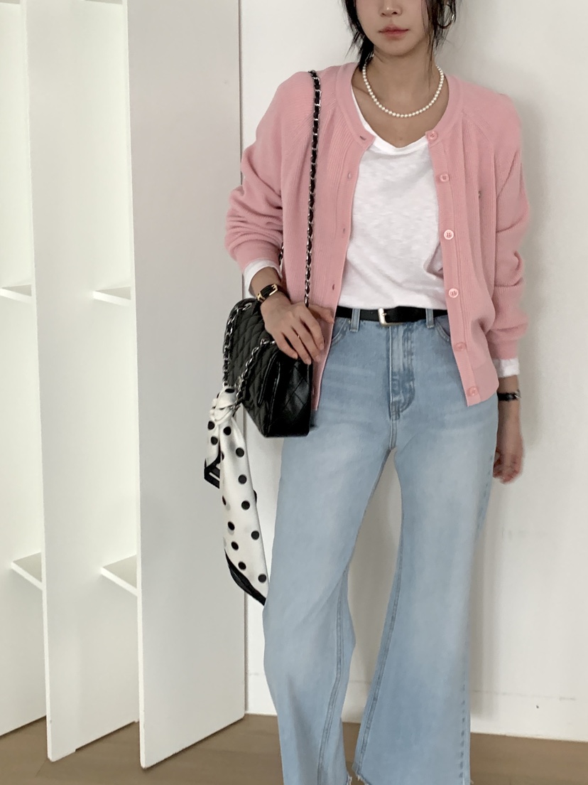 DAVICHI/D.SECOND東大門實拍女裝新款真品26春夏針織衫開衫DAVICHI/D.SECOND針織衫