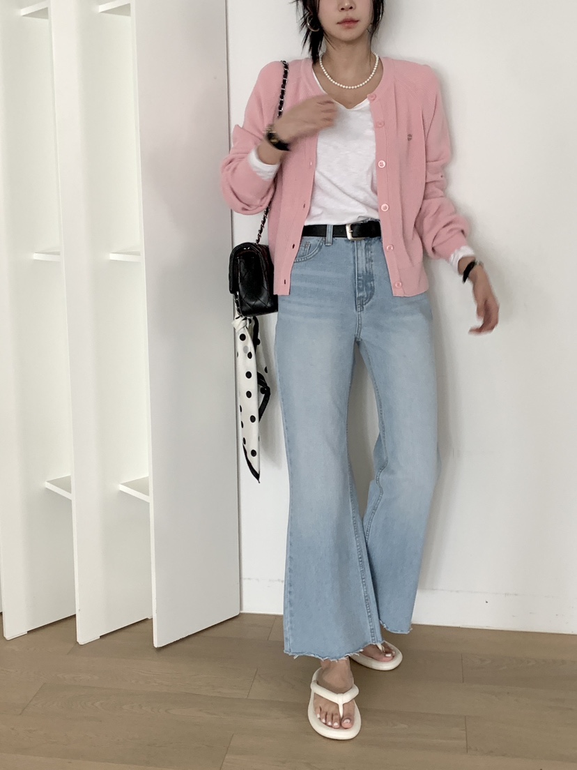 DAVICHI/D.SECOND東大門實拍女裝新款真品26春夏針織衫開衫DAVICHI/D.SECOND針織衫