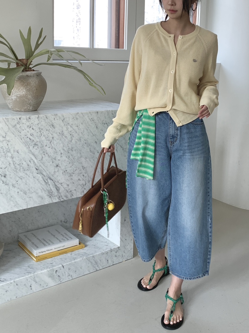 DAVICHI/D.SECOND東大門實拍女裝新款真品26春夏針織衫開衫DAVICHI/D.SECOND針織衫