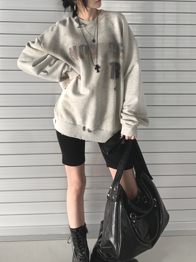 DAVICHI/D.SECOND韓國直郵女裝新品職業26春夏休閑衛衣DAVICHI/D.SECOND衛衣