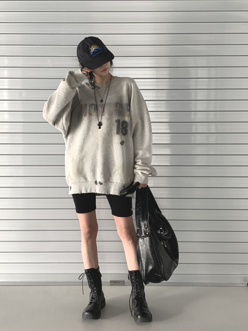 DAVICHI/D.SECOND韓國直郵女裝新品職業26春夏休閑衛衣DAVICHI/D.SECOND衛衣