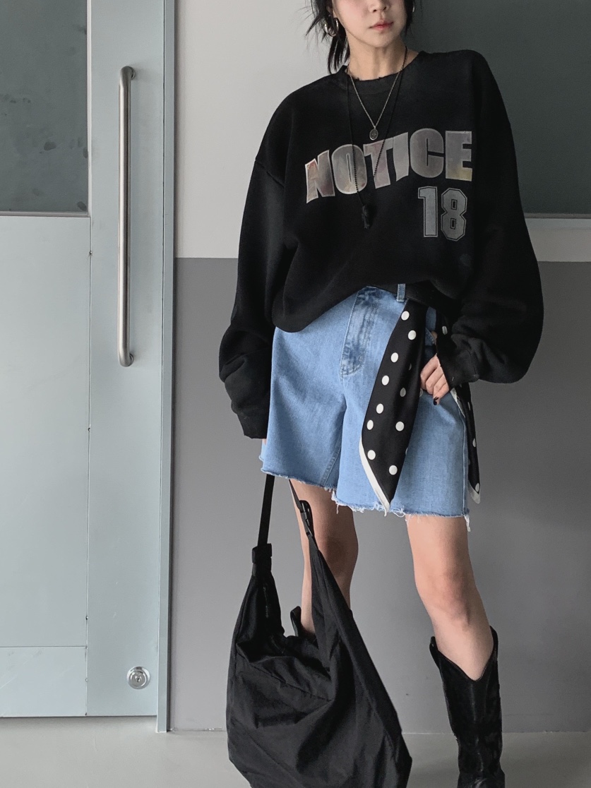 DAVICHI/D.SECOND韓國直郵女裝新品職業26春夏休閑衛衣DAVICHI/D.SECOND衛衣