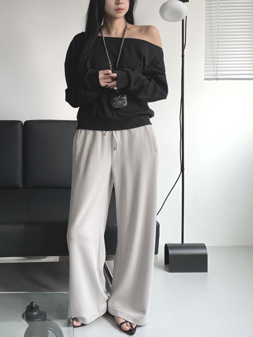 DAVICHI/D.SECOND韓國直郵女士新款真品人氣時尚休閑褲DAVICHI/D.SECOND休閑褲