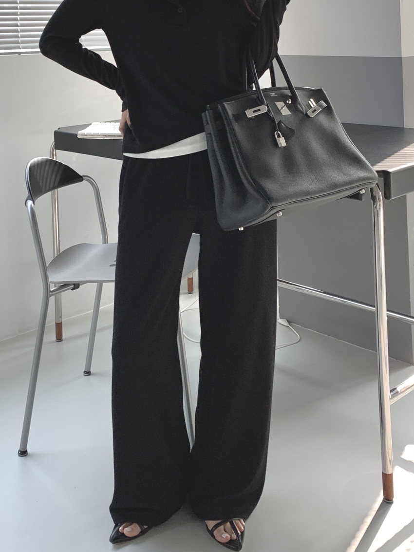 DAVICHI/D.SECOND韓國直郵女士新款真品人氣時尚休閑褲DAVICHI/D.SECOND休閑褲