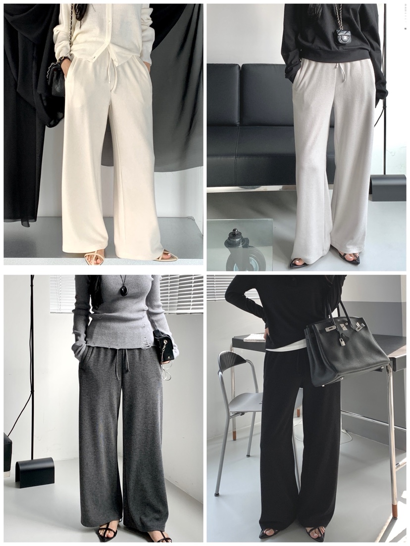 DAVICHI/D.SECOND韓國直郵女士新款真品人氣時尚休閑褲DAVICHI/D.SECOND休閑褲