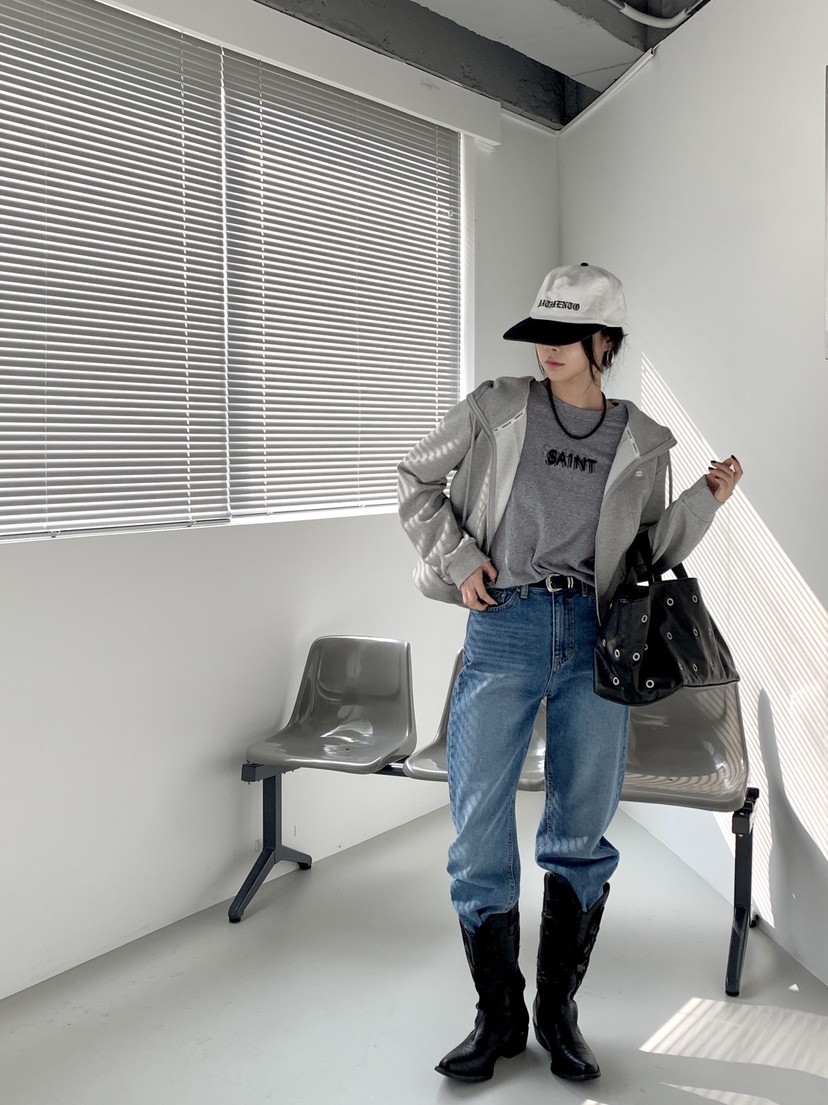 DAVICHI/D.SECOND韓國直郵女士新款休閑人氣熱賣夾克拉鏈DAVICHI/D.SECOND夾克