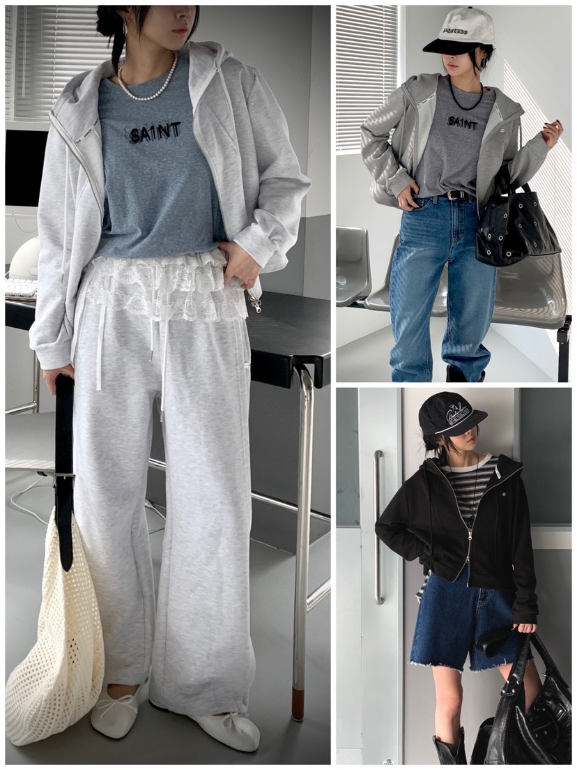 DAVICHI/D.SECOND韓國直郵女士新款休閑人氣熱賣夾克拉鏈DAVICHI/D.SECOND夾克