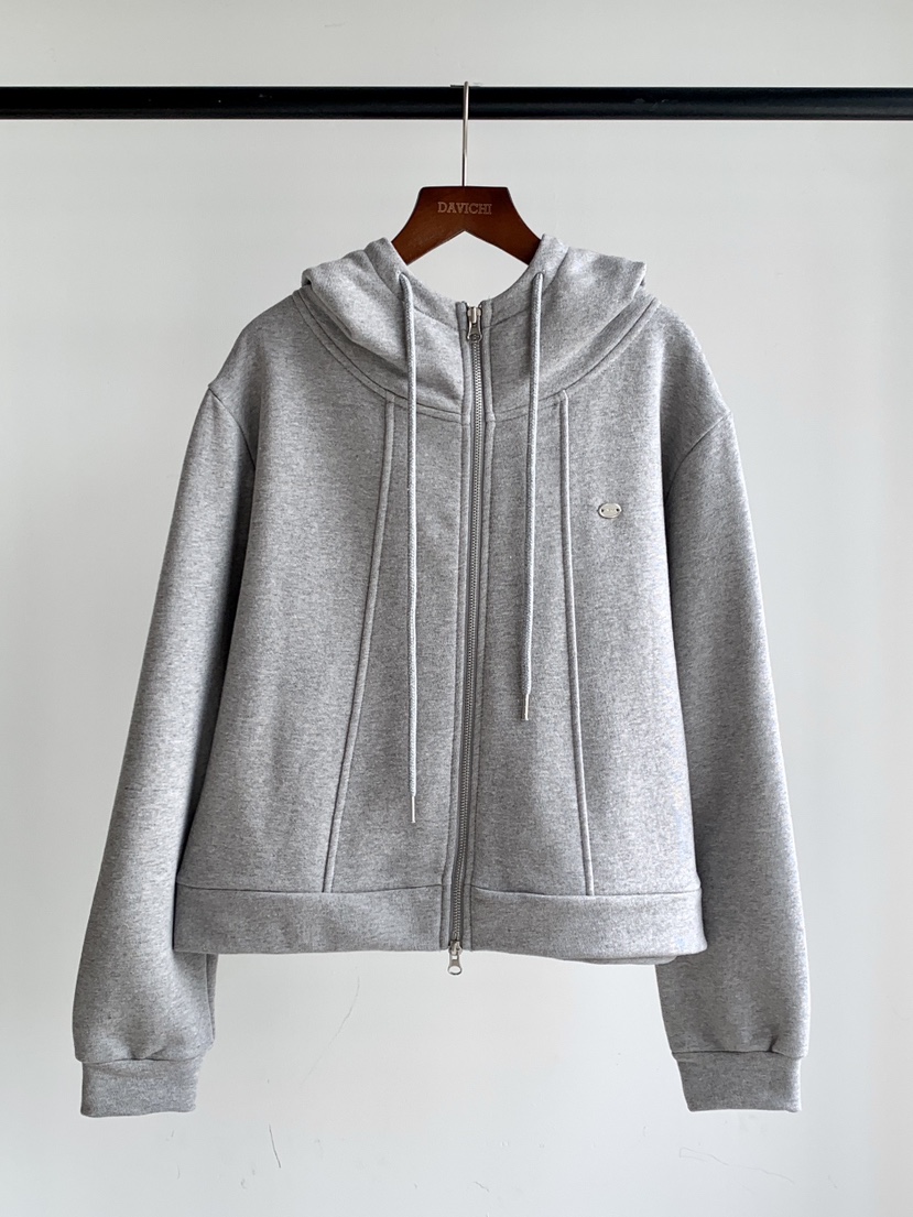 DAVICHI/D.SECOND韓國直郵女士新款休閑人氣熱賣夾克拉鏈DAVICHI/D.SECOND夾克圖色2