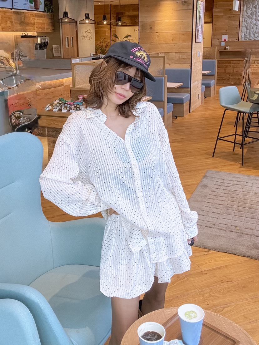 PARIS MATCH韓國直郵女裝新品人氣熱賣職業時尚襯衫蕾絲衫PARIS MATCH襯衫/蕾絲衫