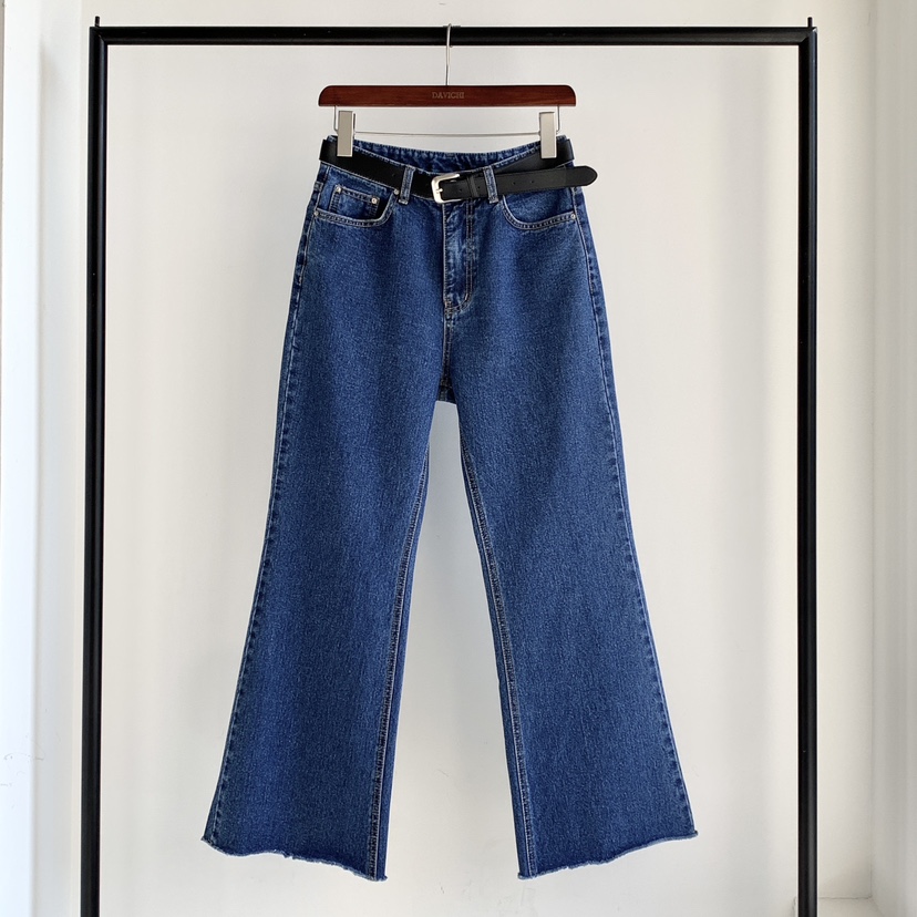 DAVICHI/D.SECOND韓國直郵女裝新款休閑牛仔褲含隨機腰帶DAVICHI/D.SECOND牛仔褲圖色3