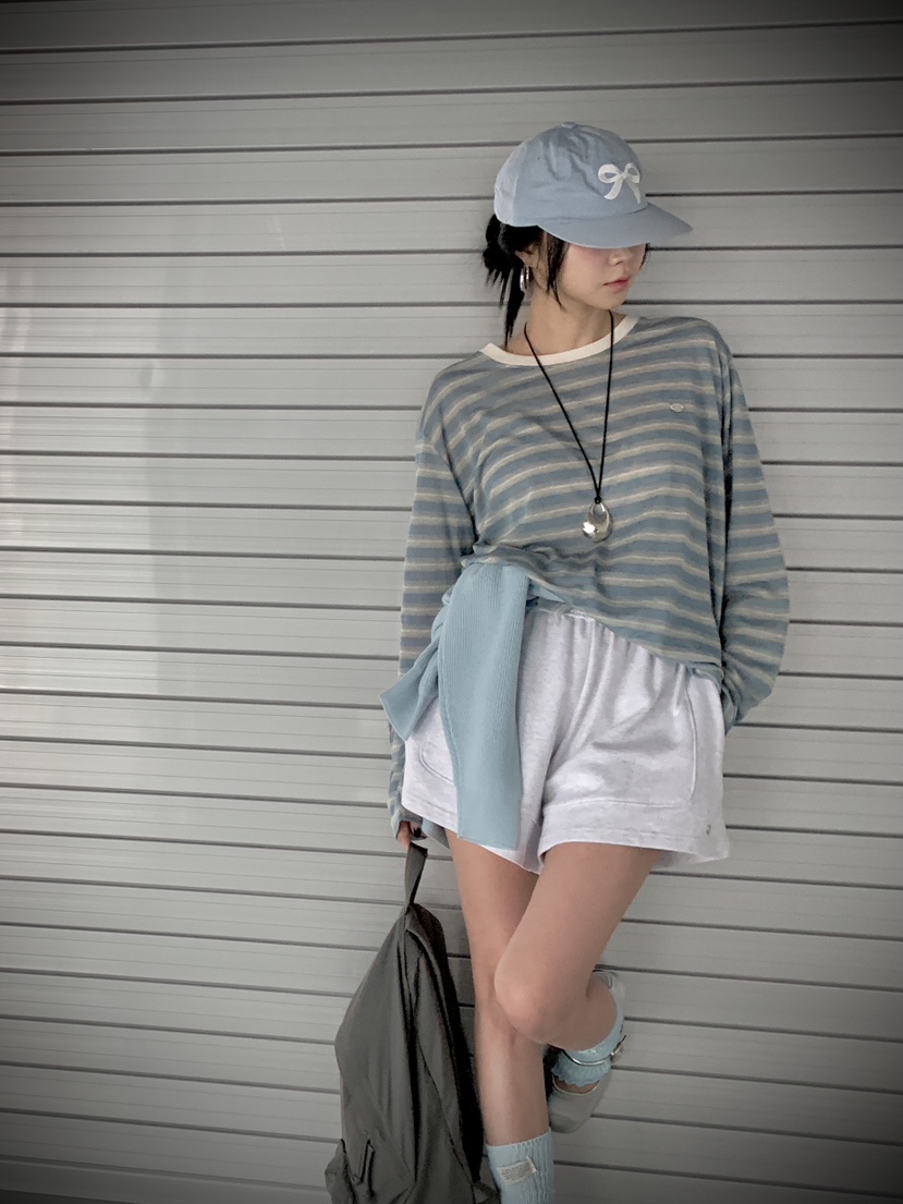 DAVICHI/D.SECOND東大門直郵女裝新品人氣職業熱賣長袖T恤DAVICHI/D.SECOND長袖T恤