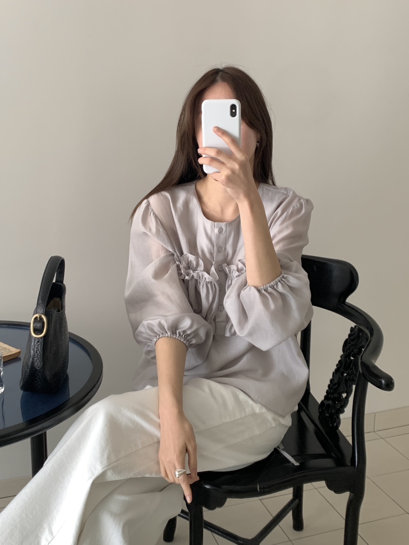 BIEN GARDER東大門代購女裝新款熱賣推薦職業襯衫蕾絲衫BIEN GARDER襯衫/蕾絲衫