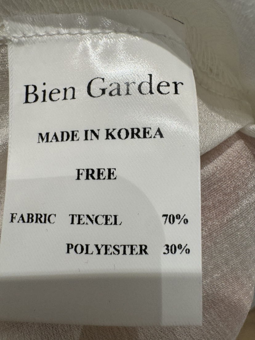 BIEN GARDER東大門代購女裝新款熱賣推薦職業襯衫蕾絲衫BIEN GARDER襯衫/蕾絲衫