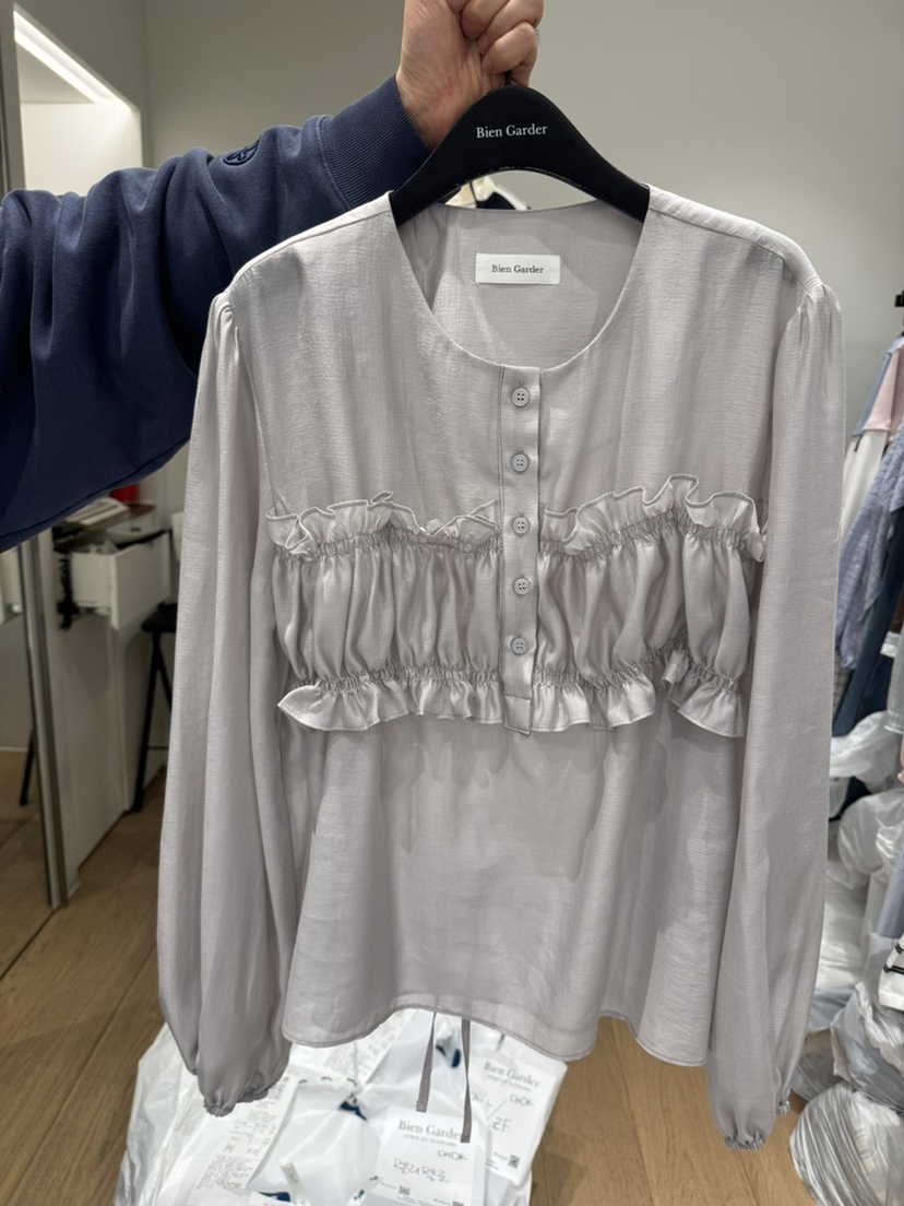 BIEN GARDER東大門代購女裝新款熱賣推薦職業襯衫蕾絲衫BIEN GARDER襯衫/蕾絲衫圖色2