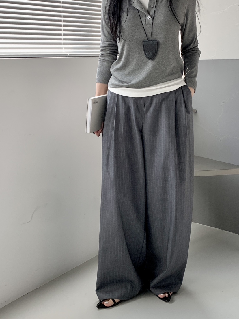 DAVICHI/D.SECOND韓國直郵女士新品休閑真品時尚休閑褲DAVICHI/D.SECOND休閑褲