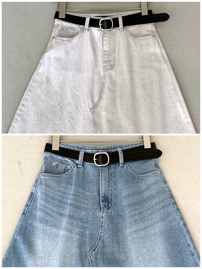 DAVICHI/D.SECOND韓國直郵女士新品真品長裙含隨機腰帶DAVICHI/D.SECOND長裙