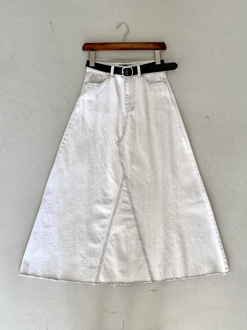 DAVICHI/D.SECOND韓國直郵女士新品真品長裙含隨機腰帶DAVICHI/D.SECOND長裙圖色1