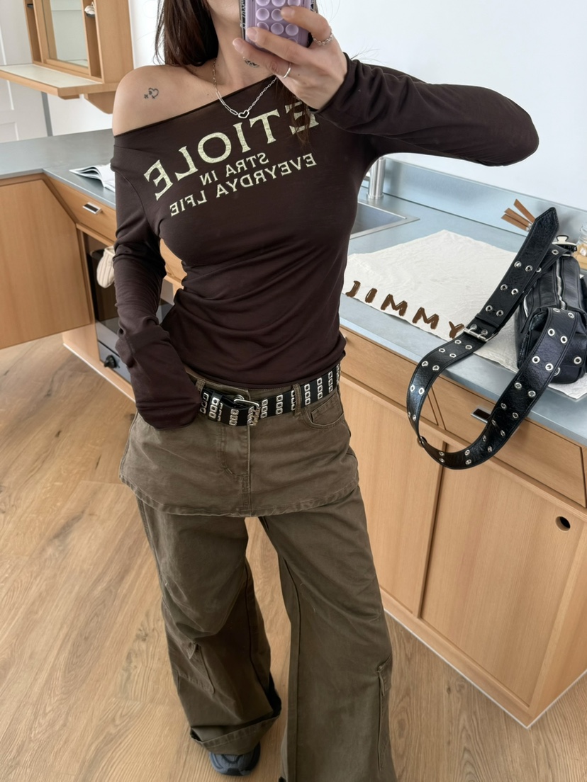 JIMMY韓國直郵女裝新品人氣職業推薦休閑真品時尚長袖T恤JIMMY/REMAKE長袖T恤