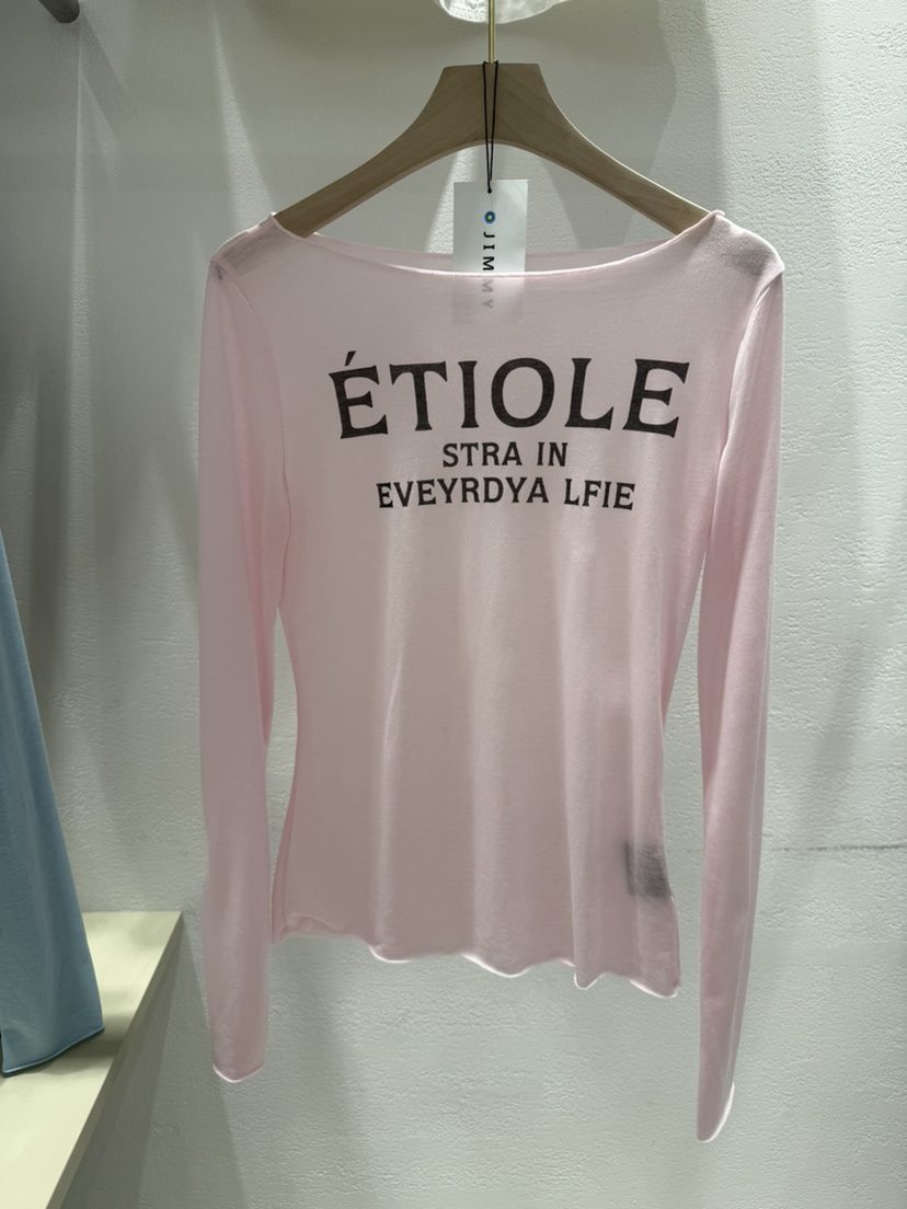 JIMMY韓國直郵女裝新品人氣職業推薦休閑真品時尚長袖T恤JIMMY/REMAKE長袖T恤圖色1