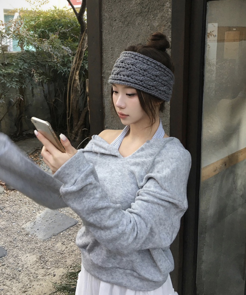 EOMPIT東大門代購女士新款熱賣26春夏職業針織衫不含內搭EOMPIT針織衫