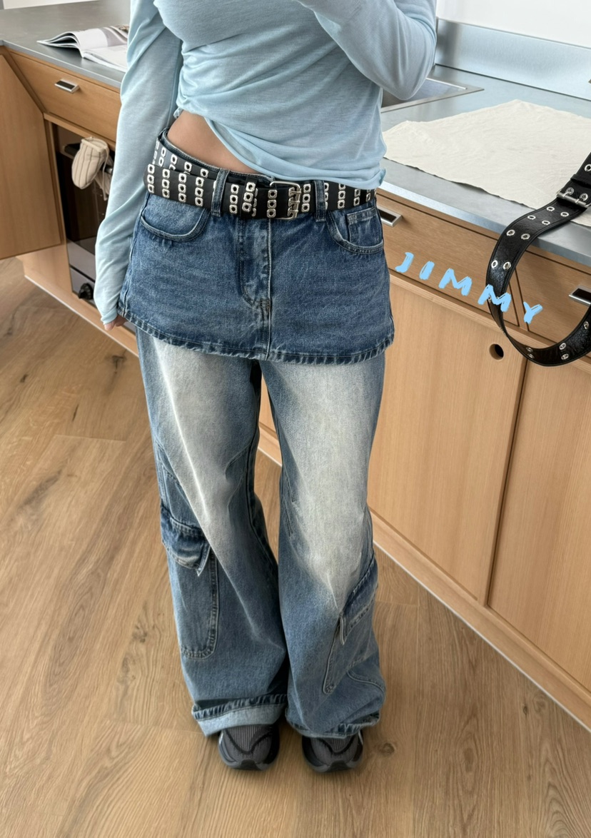 JIMMY東大門直郵女裝新品時尚休閑推薦熱賣職業真品人氣裙褲JIMMY/REMAKE裙褲