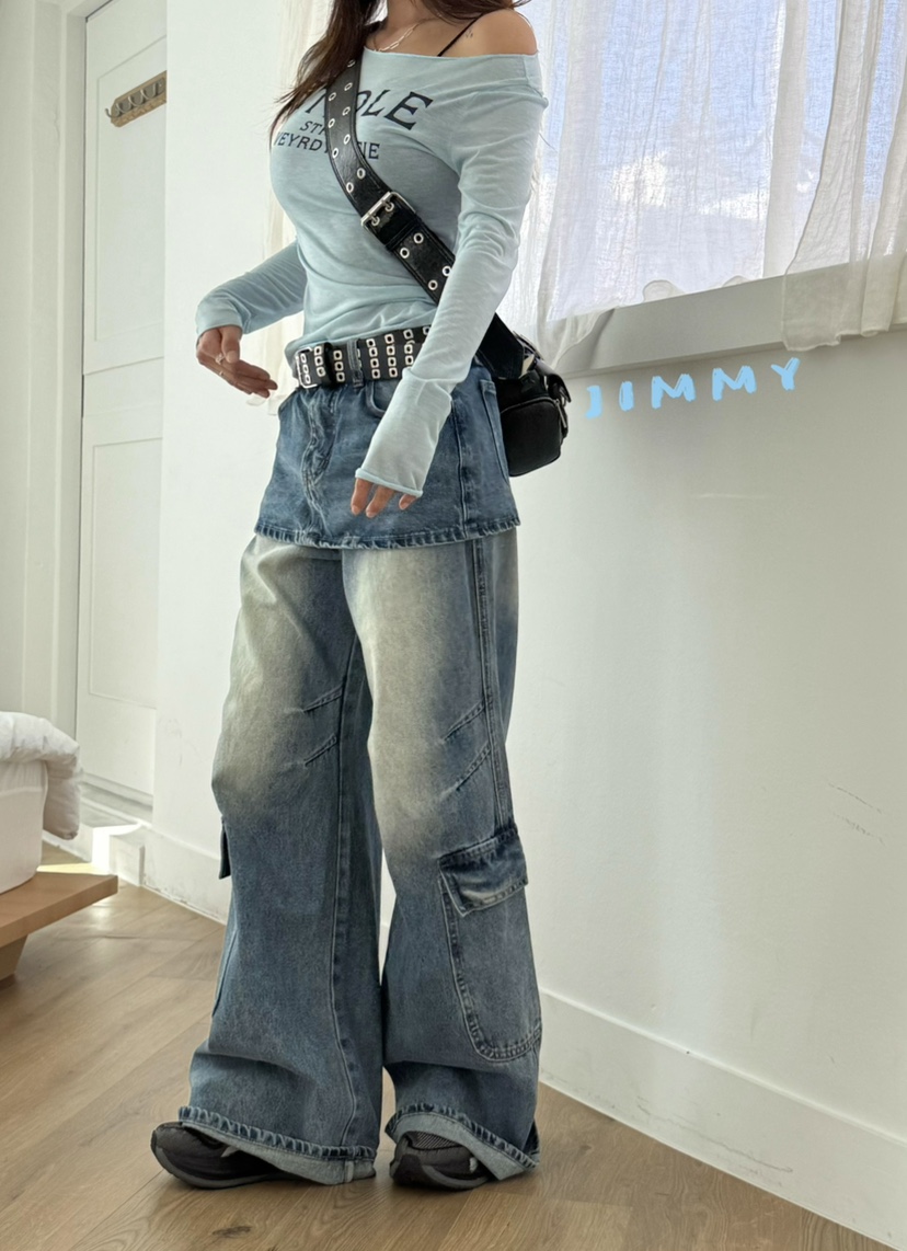 JIMMY東大門直郵女裝新品時尚休閑推薦熱賣職業真品人氣裙褲JIMMY/REMAKE裙褲