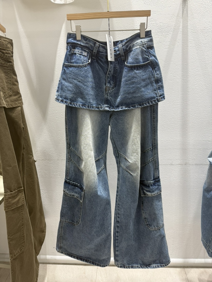 JIMMY東大門直郵女裝新品時尚休閑推薦熱賣職業真品人氣裙褲JIMMY/REMAKE裙褲圖色2