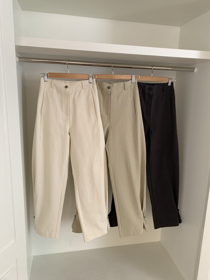 NOTHING東大門代購女裝新品休閑熱賣人氣職業26春夏休閑褲棉NOTHING休閑褲