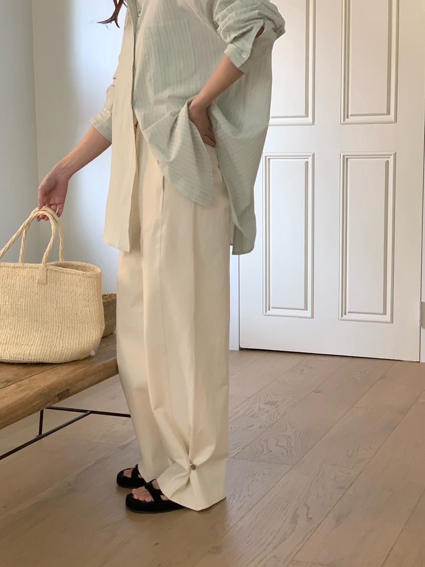 NOTHING東大門代購女裝新品休閑熱賣人氣職業26春夏休閑褲棉NOTHING休閑褲