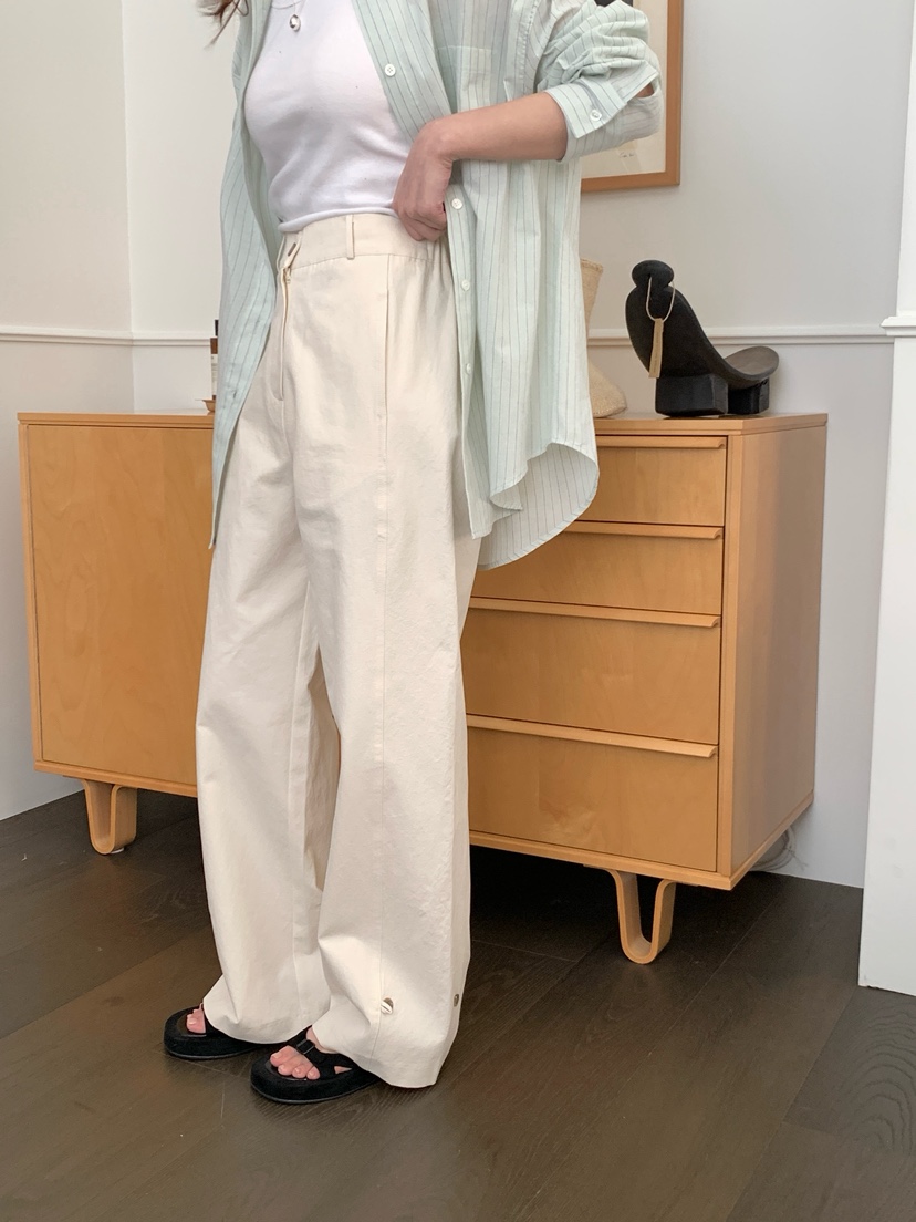 NOTHING東大門代購女裝新品休閑熱賣人氣職業26春夏休閑褲棉NOTHING休閑褲