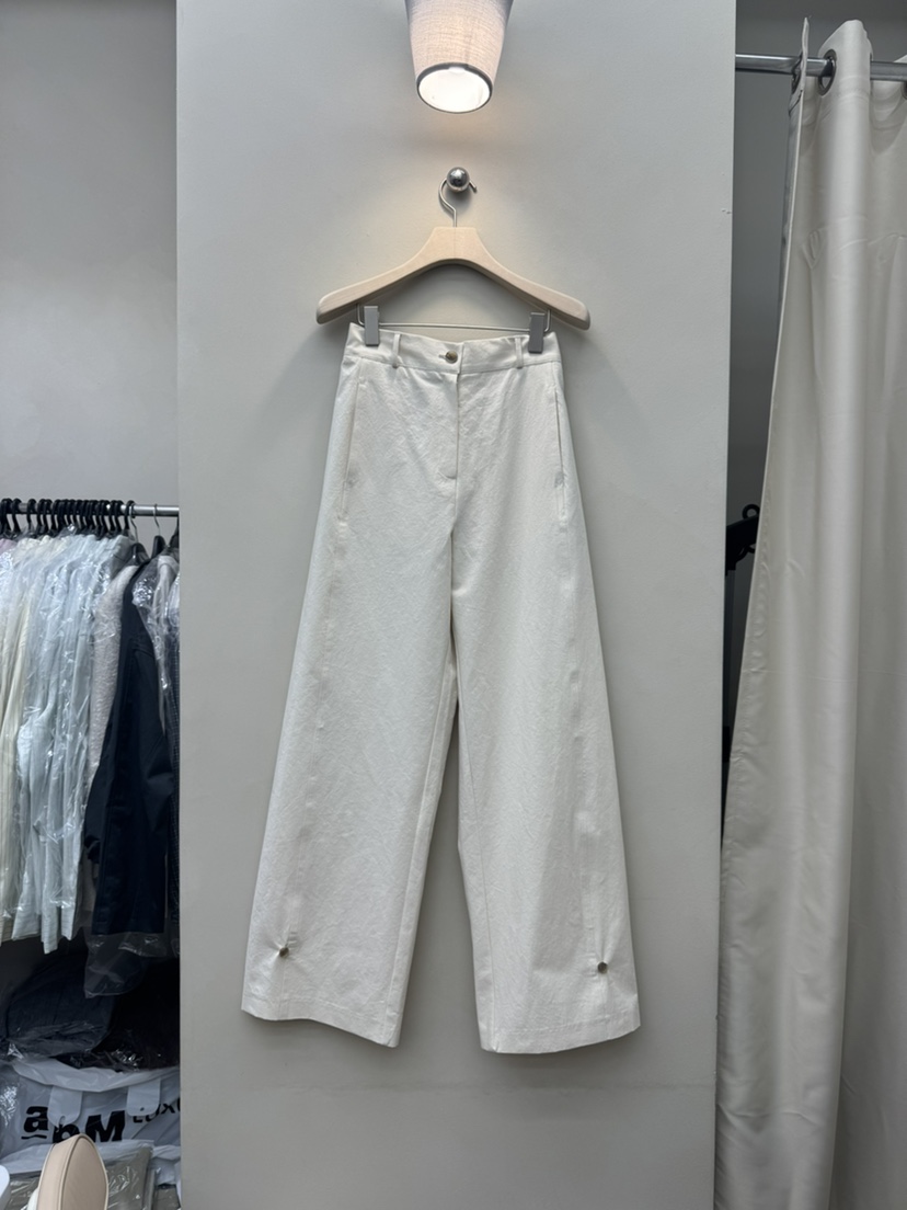 NOTHING東大門代購女裝新品休閑熱賣人氣職業26春夏休閑褲棉NOTHING休閑褲圖色1