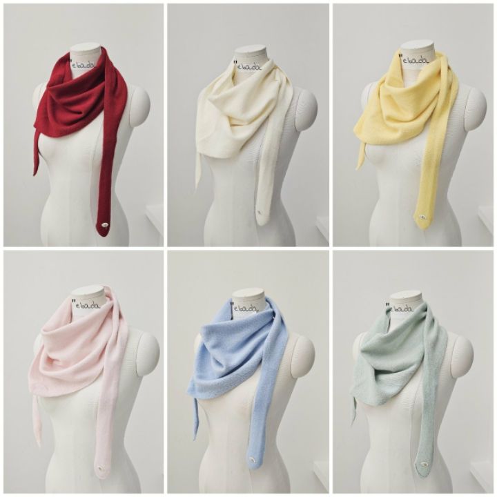 EBADA東大門實拍女士新品26春夏推薦熱賣圍巾披肩羊毛披肩EBADA圍巾/披肩